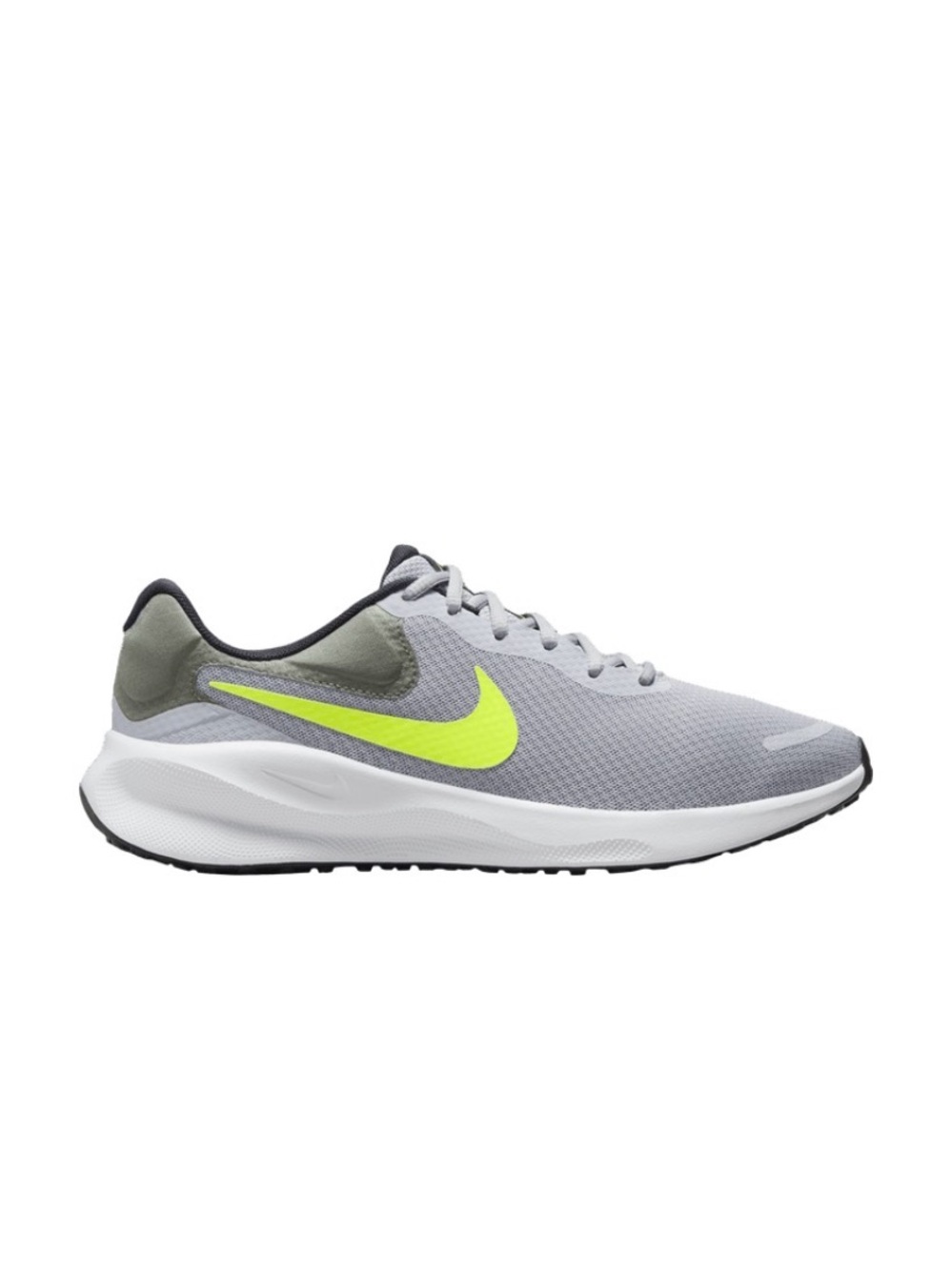 Nike Revolution 7 Men's Running Shoes Wolf Grey Volt FB2207-002